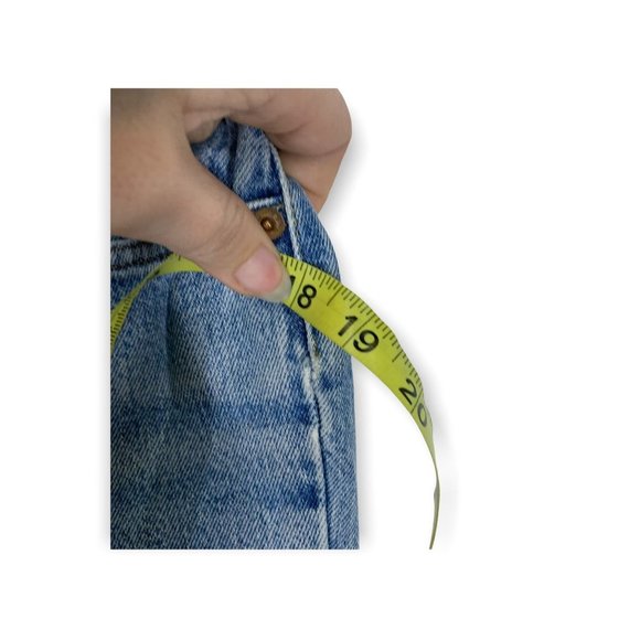 Vintage 90s Levis Bermuda High Rise Button Fly Shorts Size M - Picture 5 of 11